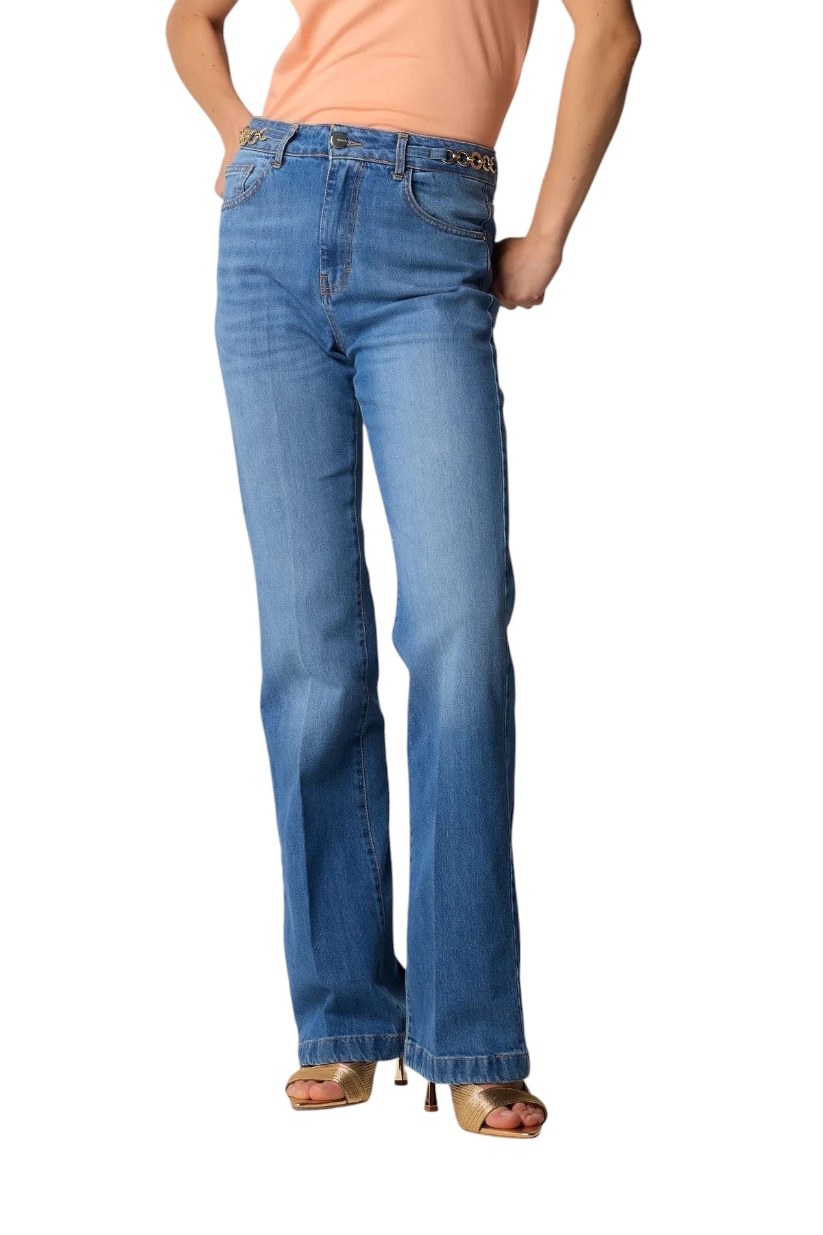 kocca jeans denim straight-fit nicolas